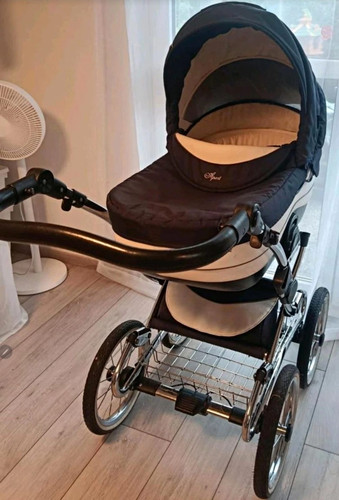 Klassischer kombi kinderwagen - klassischer,
