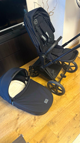 Cybex priam platinum schwarz - platinum,