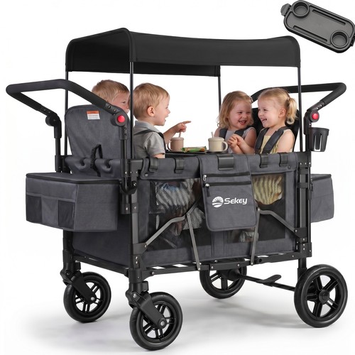 Kinder bollerwagen faltbar - 4,