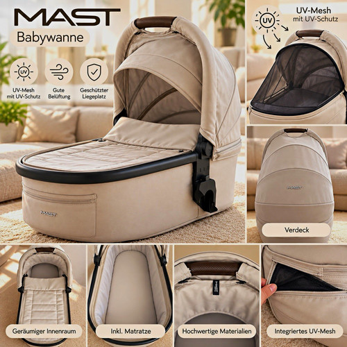 Mast babywanne - mast,