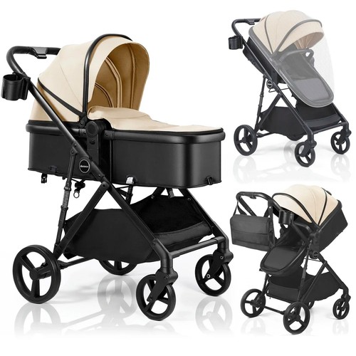1 kinderwagen - 2,
