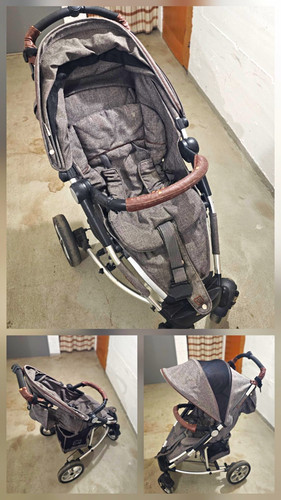 Buggy einsitzer grau - einsitzer, grau/schwarz